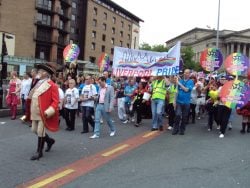 Pride March in Liverpool 2017